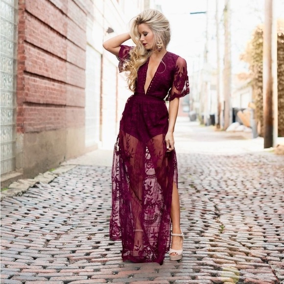 Maxi Gypsy boho romper built in short overlay gypsy festival dress - Picture 1 of 6